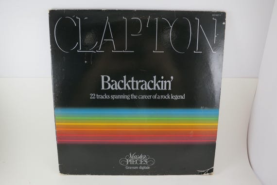 Vintage 1984 Vinyl LP Record Eric Clapton Backtrackin' Excellent Condition 2 Record Set 71675