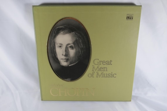 1975 Frederic Chopin Classical Vinyl LP Box Set Gre8t Men of Music EX