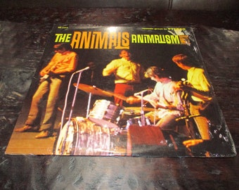 Vintage 1966 Vinyl LP Record The Animals Animalism Stereo Pressing Excellent Plus Condition In Shrink 57658