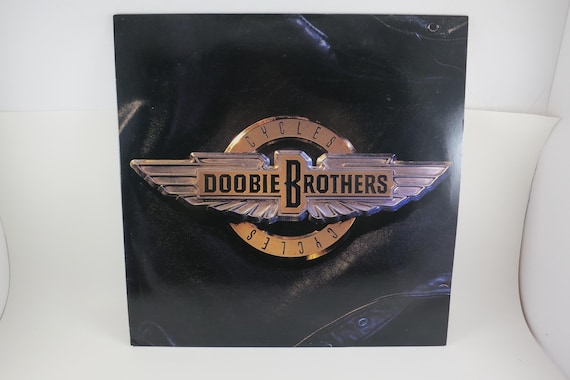 Vintage 1989 Vinyl LP Record Cycles The Doobie Brothers