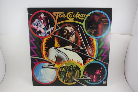 Vintage 1972 Joe Cocker Self Titled Vinyl LP Record