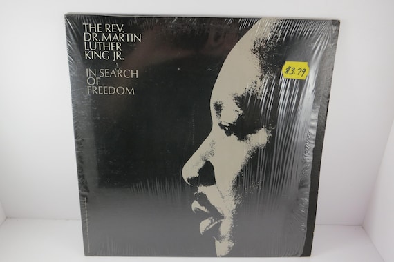 Vintage 1968 Vinyl Record Dr Martin Luther King Jr In Search of Freedom Very Good Condition 71131