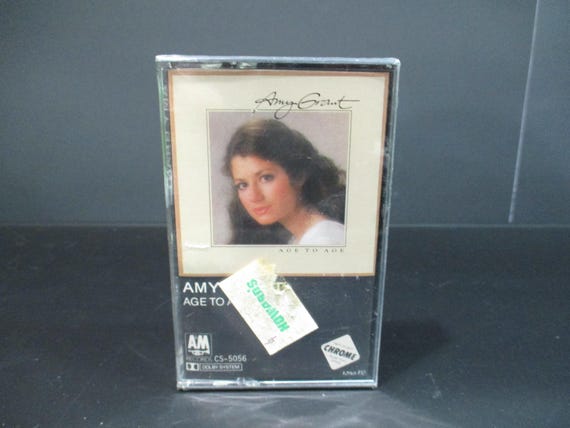 Vintage 1985 Cassette Age to Age Amy Grant Still Factory Sealed Mint Condition