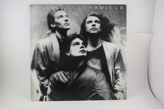 Vintage 1986 Vinyl LP: Alphaville - Afternoons In Utopia