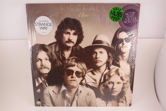 1978 LP Record Firefall Elan Excellent Condition In Shrink Hype Sticker