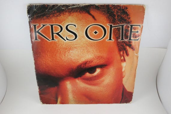 Vintage 1995 KRS One Vinyl LP Hip Hop Record