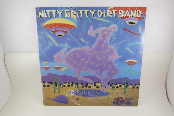 Vintage 1987 Vinyl LP Record Hold On Nitty Gritty Dirt Band Excellent Condition Promo 71899