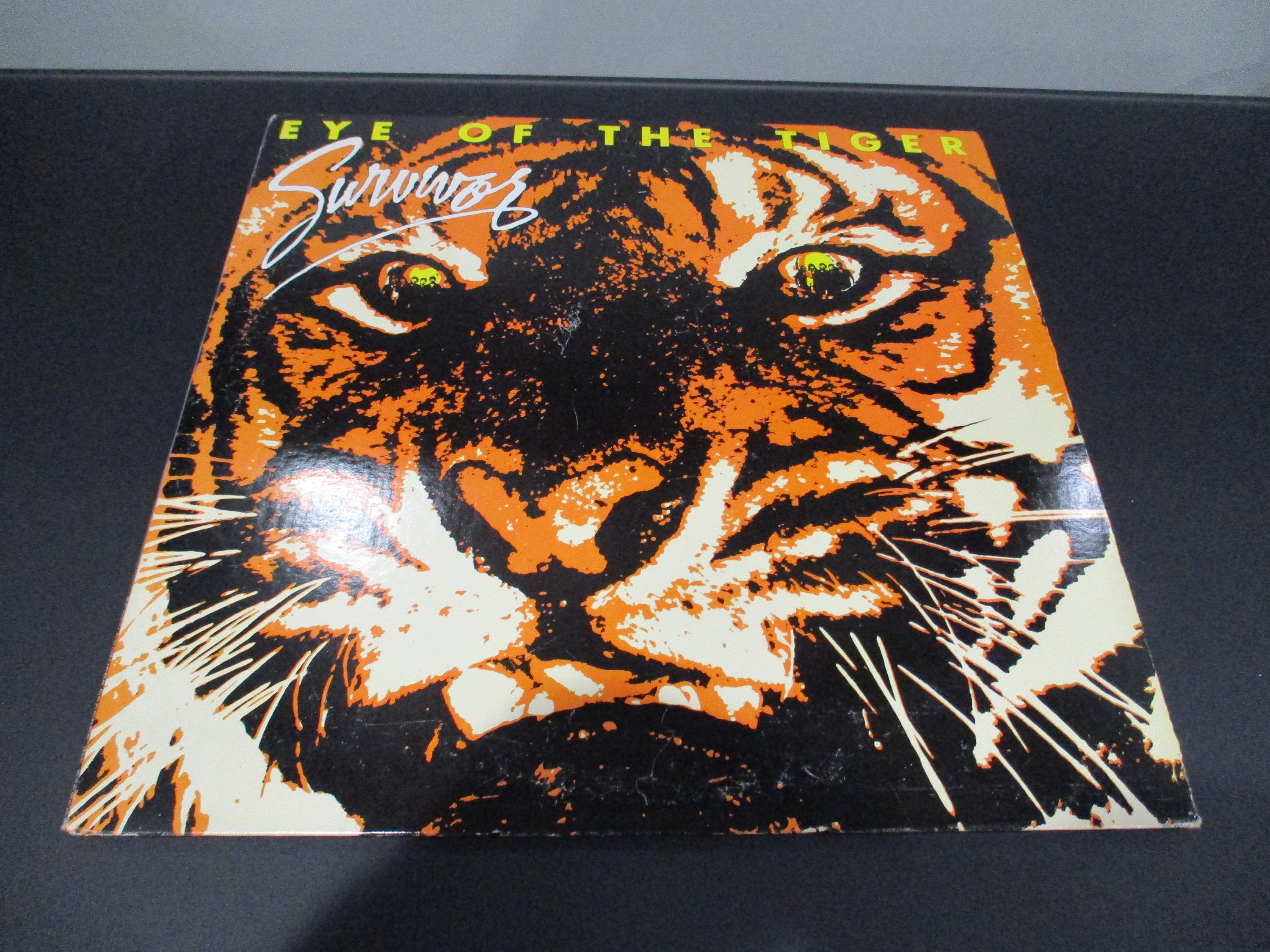 Vintage Survivor Eye of the Tiger LP Record Album Vinyl Start 