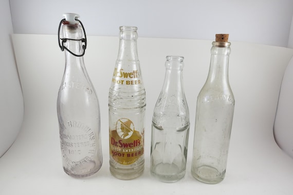 Antique Soda Bottle Collection: Quirin Bros, Dr. Swetts, Coca Cola, Cleary & Co.