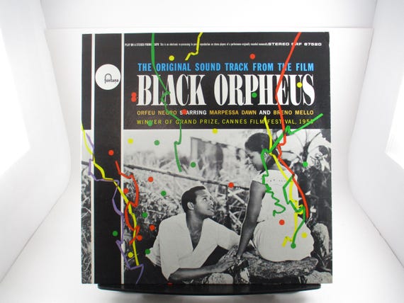 Vintage 1964 Vinyl LP Record Black Orpheus Soundtrack Stereo Pressing Excellent  Condition 69560