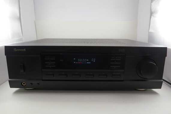 Sherwood RX-4103 High Output AM/FM Stereo Receiver Works Perfect with Original Remote Control