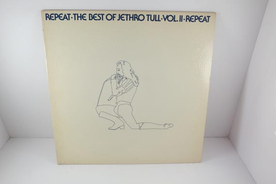 Vintage 1983 Vinyl LP Record The Best of Jethro Tull Volume II Repeat Excellent Condition 71112