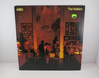 1981 Vinyl LP Record Abba The Visitors Very Good Condition