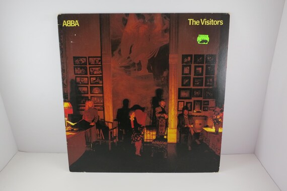 Vintage 1981 Vinyl LP Record Abba The Visitors Very Good Condition 70938