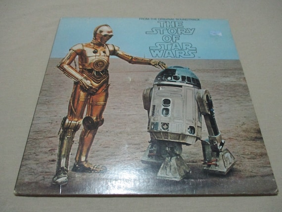 1977 Vinyl LP Record The Story of Star Wars From the Original Soundtrack Very Good Condition w/Original Book 72221
