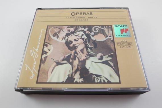 1991 Classical CD Box Set Igor Stravinsky – Le Rossignol · Mavra · 25 Songs