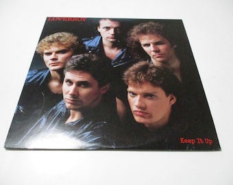 Vintage 1983 Vinyl LP Record Loverboy Keep It Up Near Mint Condition Japanese Import Pressing 33813