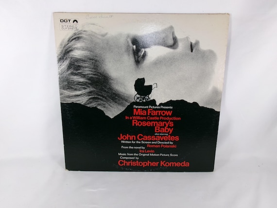 1968 Vinyl LP Record Rosemary's Baby Original Soundtrack Mia Farrow Roman Polanski EX