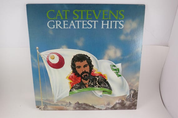 Vintage 1972 Cat Stevens Greatest Hits Vinyl LP Record
