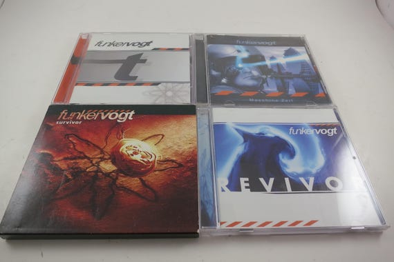 Funker Vogt CD's Revivor Survivor Maschine Zeit t Sold Individually