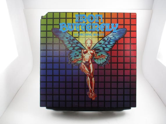 Vintage 1975 Vinyl LP Record Scorching Beauty Iron Butterfly Near Mint Condition 69533