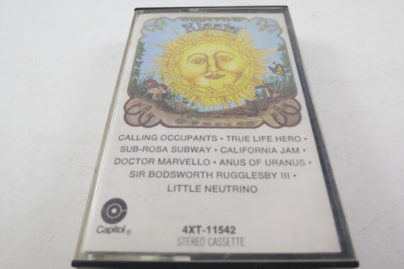 Original 1976 Cassette Tape Klaatu Self Titled Psychedelic Rock Excellent Condition