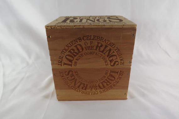 The Lord of the Rings Trilogy Wood Box Edition 9 Disc Set Complete