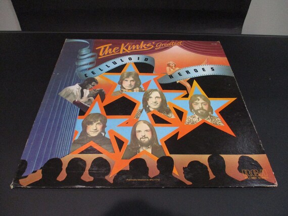 Vintage 1981 Vinyl LP Record Celluloid Heroes The Kinks Greatest Hits Excellent Condition 67410