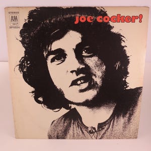 1969 Vinyl LP Record Joe Cocker Self Titled Excellent Condition 71782