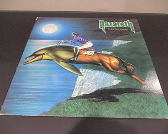 Vintage 1980 Nazareth the Fool Circle. Vinyl Record Album. A & M
