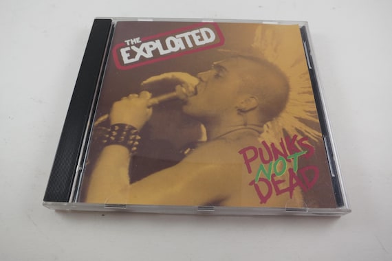 Vintage 1990 CD Punks Not Dead The Exploited