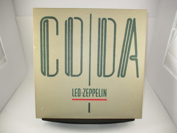 Vintage 1982 Vinyl LP Record Led Zeppelin Coda Near Mint Condition 69654
