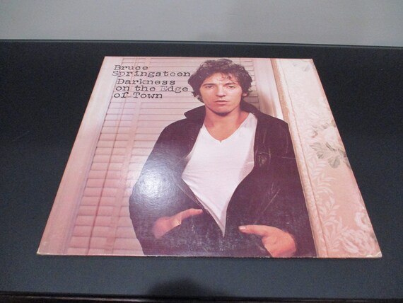 Vintage 1978 Vinyl LP Record Bruce Springsteen Darkness on the Edge of Town Excellent Condition 65464