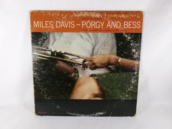 1963 Vinyl LP: Miles Davis - Porgy and Bess, Mono Pressing VG