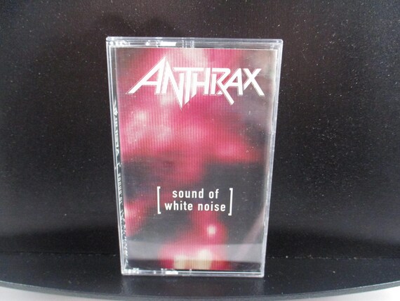 Vintage 1993 Cassette Tape Sound of White Noise Anthrax Heavy Metal