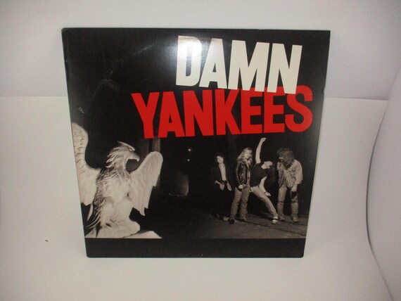 Vintage 1990 Vinyl LP Record Damn Yankees Self Titled Excellent Condition 70246