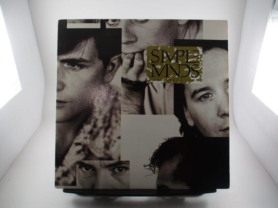 Vintage 1985 Vinyl LP Record Simple Minds Once Upon A Time Excellent Condition 68443