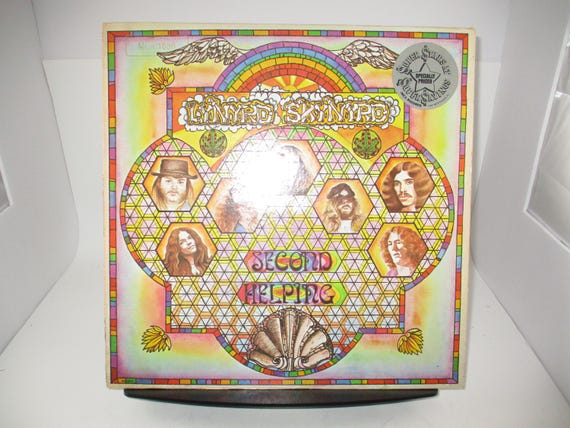 Vintage 1980 Vinyl LP Record Lynyrd Skynyrd Second Helping Excellent Condition 69663