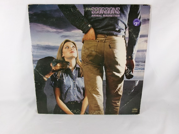 1980 Vinyl LP Record Animal Magnetism The Scorpions EX