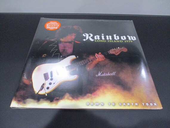 Vinyl LP Record Rainbow Live Long Island 1979 Orange Vinyl Pressing MINT Condition Still Factory Sealed 72067