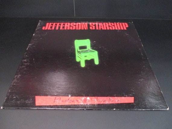 Vintage 1984 LP Vinyl Record Nuclear Furniture Jefferson Starship Excellent Condition 68696