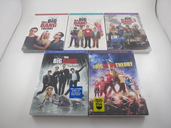 The Big Bang Theory DVD Box Sets Seasons 1-5 All Factory Sealed NOS