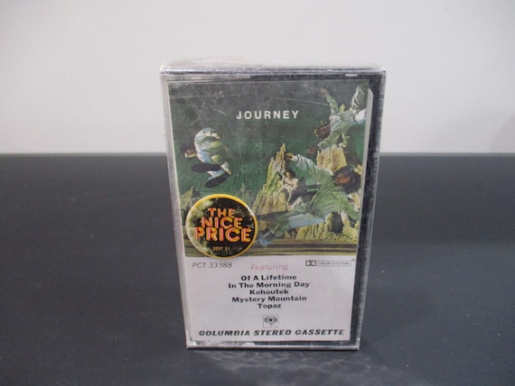 Vintage 1990 Cassette Tape Journey Self Titled Mint Condition Still Factory Sealed