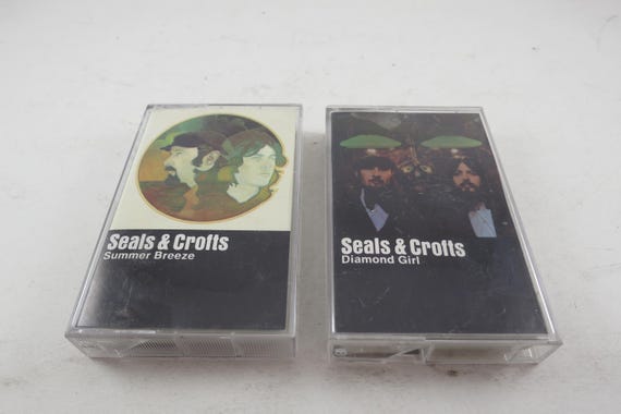 Vintage 1980s Seals & Crofts Cassette Tape - Greatest Hits, Summer Breeze, Diamond Girl