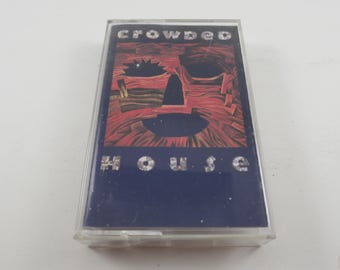Vintage Crowded House Cassette Tape: 1980s Self Titled, Temple of Low Men, Woodface