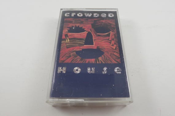 Vintage Crowded House Cassette Tape: 1980s Self Titled, Temple of Low Men, Woodface