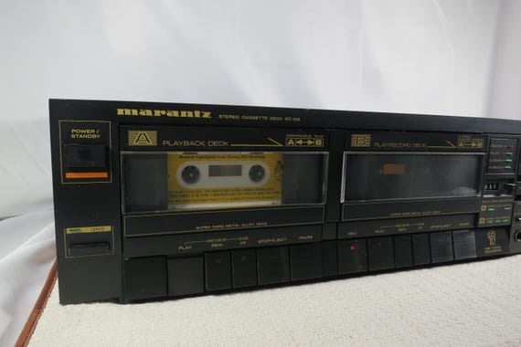 1986 Marantz SD-165 Stereo Dual Cassette Deck Dolby