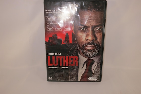 Luther: The Complete Series DVD Box Set 6-Disc Seasons 1-5