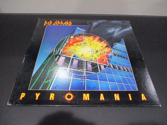 Vintage 1983 Vinyl LP Record Def Leppard Pyromania Excellent Plus Condition 63956