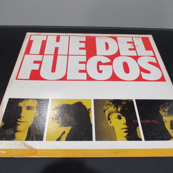 Vintage 1984 Vinyl LP Record The Longest Day The Del Fuegos Excellent Condition 64636